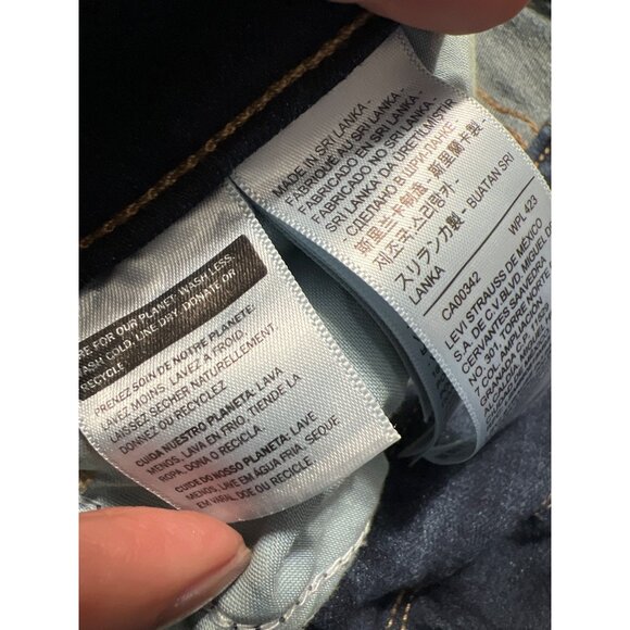 Levis Womens Classic Bootcut Jeans 30 - Picture 5 of 7